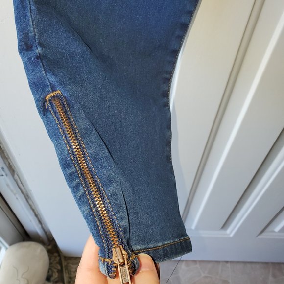 Women's Refuge dark jeans w/ankle zipper - plus size 14 - Picture 8 of 10